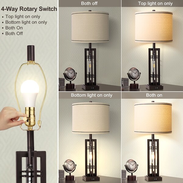 Rustic industrial lamps on sale
